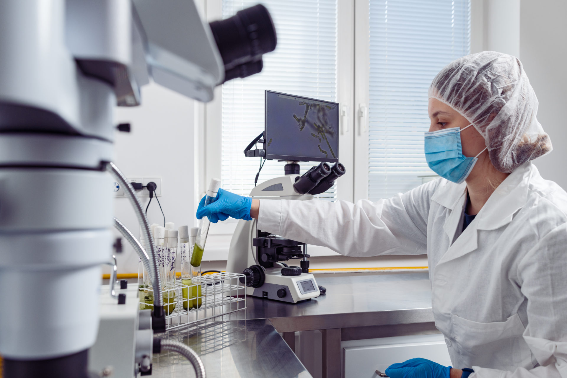 W trakcie badania w Laboratorium Materiałów Budowlanych ITB